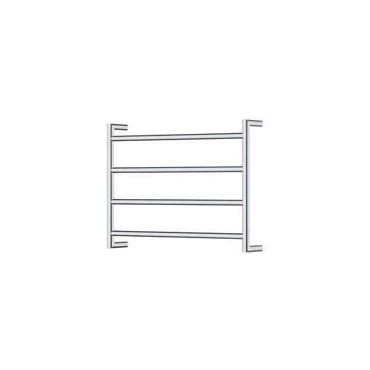 Fienza Kaya Heated Towel Rail 600 X 450Mm Chrome Rails