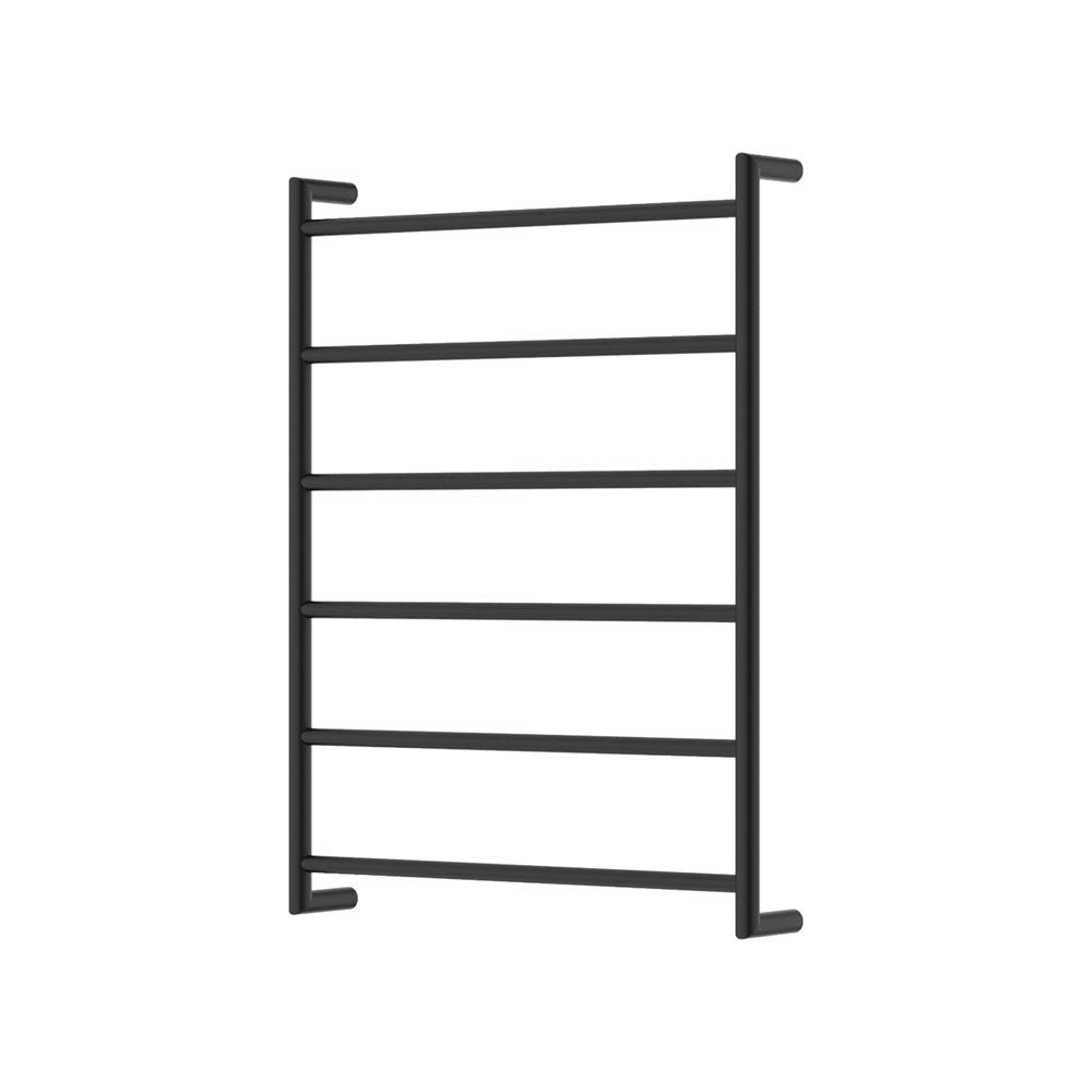 Fienza Kaya Heated Towel Rail 600Mm 4/6/9 Bars Matt Black Rails