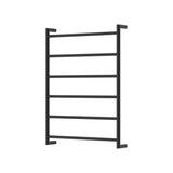 Fienza Kaya Heated Towel Rail 600Mm 4/6/9 Bars Matt Black Rails