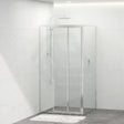 Framed Shower Screen L Shape Sliding 3 Panels