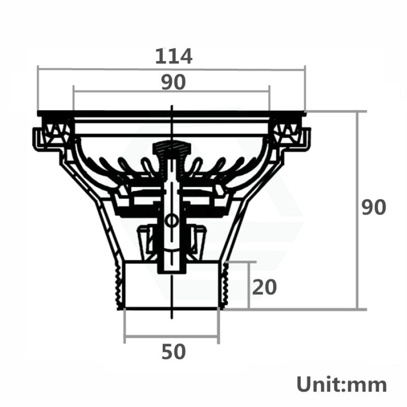 90/114Mm Kitchen Sink Black Strainer Waste Assembly Stainless Steel 304 Products