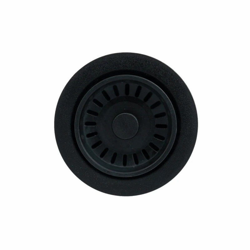 90/114Mm Matt Black Kitchen Sink Strainer Waste Assembly Wastes