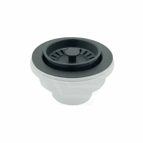 90/114Mm Matt Black Kitchen Sink Strainer Waste Assembly Wastes