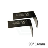 90-Degree Lauxes Midnight Black Shower Grate Joiners 14/21/22/26/35Mm 90° 14Mm Joiner Drain