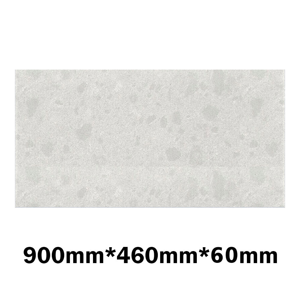 20Mm/40Mm/60Mm Thick Gloss White Canvas Stone Top For Above Counter Basins 450-1800Mm 900Mm X 460Mm