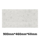 20Mm/40Mm/60Mm Thick Gloss White Canvas Stone Top For Above Counter Basins 450-1800Mm 900Mm X 460Mm