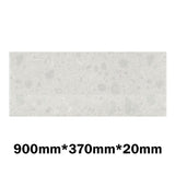 20Mm/40Mm Thick Gloss White Canvas Stone Top For Above Counter Basins 450-1800Mm 900Mm X 370Mm /