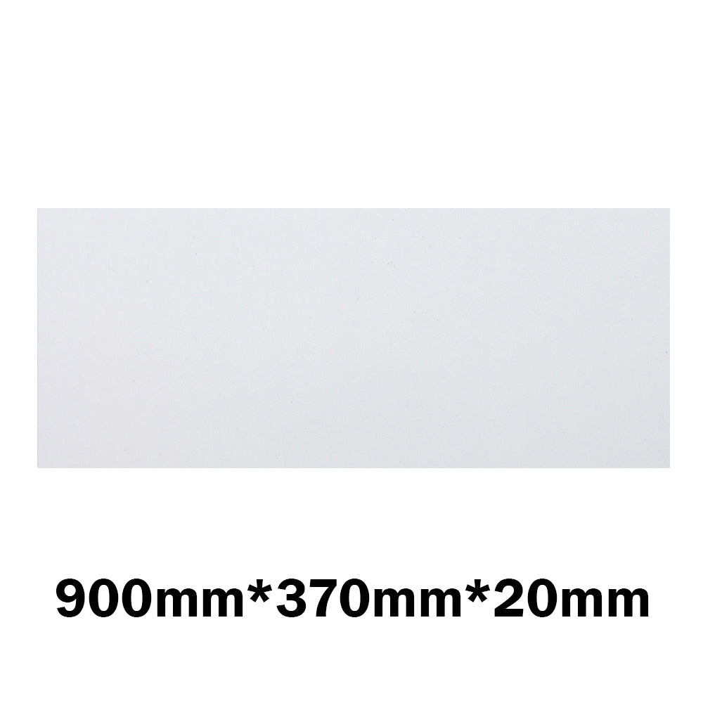 20Mm Thick Gloss Silk White Stone Top For Above Counter Basins 900Mm X 370Mm Vanity Tops