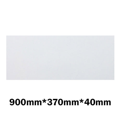 20Mm/40Mm Thick Gloss Silk White Stone Top For Above Counter Basins 450-1800Mm 900Mm X 370Mm / 40Mm