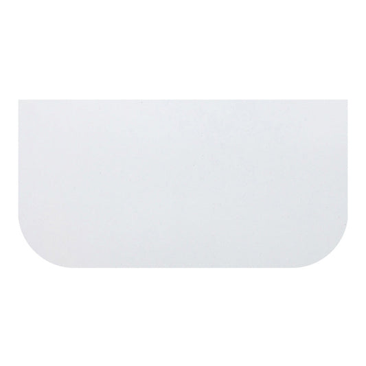 20/40Mm Curved Edge Stone Top For Above Counter Basin Gloss Silk White 600-1500Mm Vanity Tops