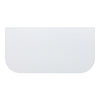 20/40Mm Curved Edge Stone Top For Above Counter Basin Gloss Silk White 600-1500Mm Vanity Tops