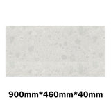 20Mm/40Mm Thick Gloss White Canvas Stone Top For Above Counter Basins 450-1800Mm 900Mm X 460Mm /