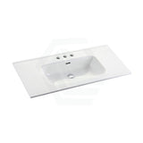 910X465X175Mm O Shape Ceramic Top For Bathroom Vanity Single Bowl 1 Or 3 Tap Holes Available Gloss