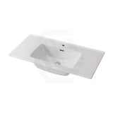 910X465X175Mm O Shape Ceramic Top For Bathroom Vanity Single Bowl 1 Or 3 Tap Holes Available Gloss