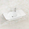 920X505X140Mm Rak Valet Wall Hung Wash Basins Alpine White