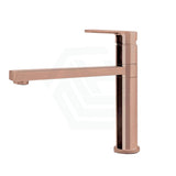 Billi Brushed Rose Gold Stand-Alone Paddle Lever Mixer Tap Swivel Sink Mixers