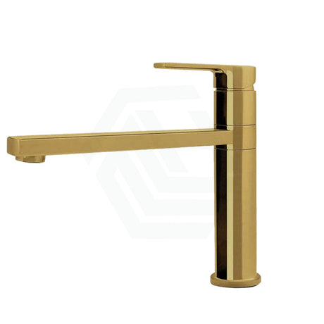 G#2(Gold) Billi Urban Brass Stand-Alone Paddle Lever Mixer Tap Swivel Sink Mixers