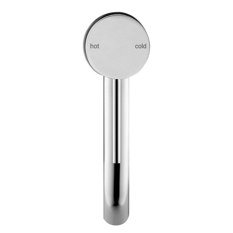 Bella Vista Mica Chrome Short Basin Mixer Tap Round Stainless Steel For Bathroom Mixers