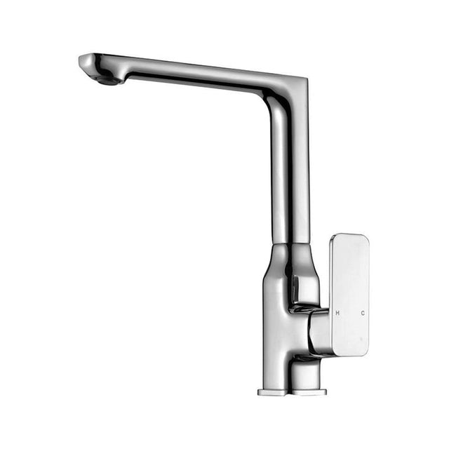 Ikon Seto 360 Swivel Solid Brass Chrome Kitchen Sink Mixer Tap Mixers