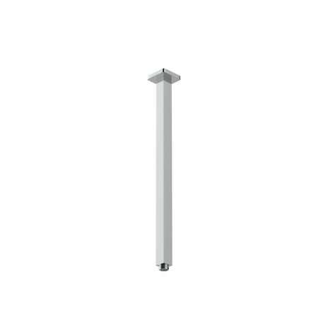 100Mm/450Mm Square Vertical Shower Arm Chrome Arms