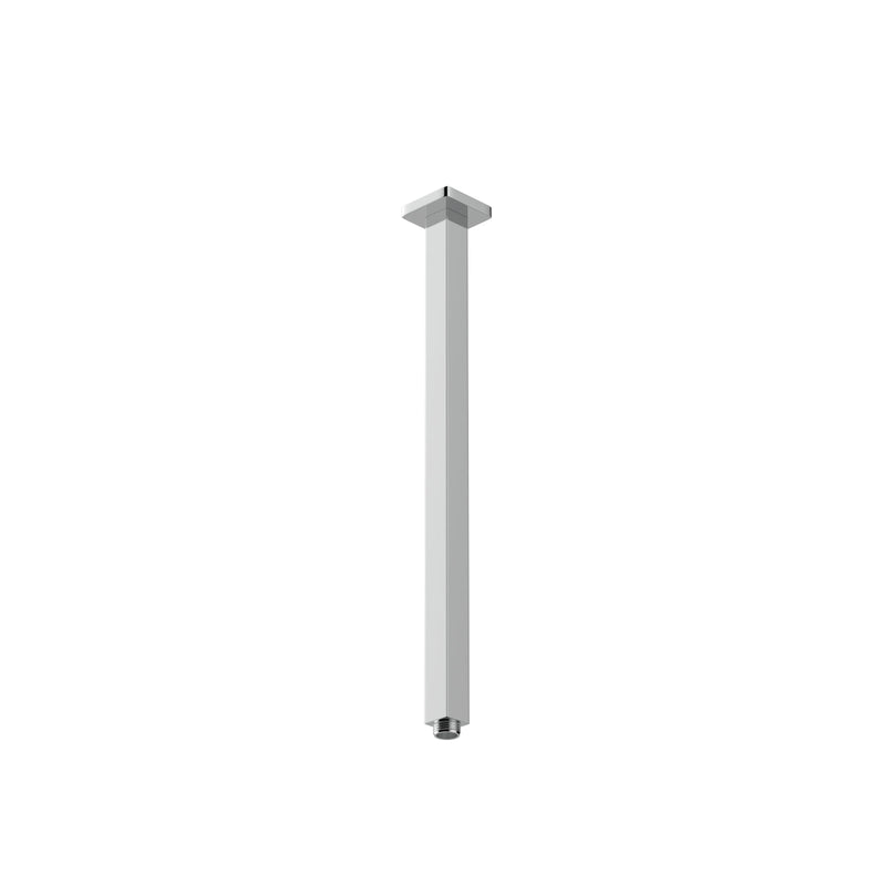 100Mm/450Mm Square Vertical Shower Arm Chrome Arms