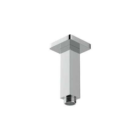 100Mm/450Mm Brass Square Vertical Shower Arm Chrome Arms