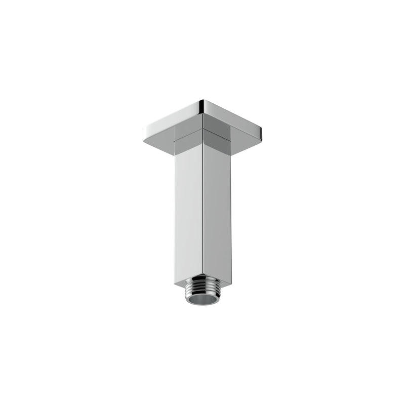 100Mm/450Mm Square Vertical Shower Arm Chrome Arms