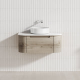 750-1800Mm Hamilton Wall Hung Vanity Natural Timber Grains Cabinet Only & Stone Top Available For