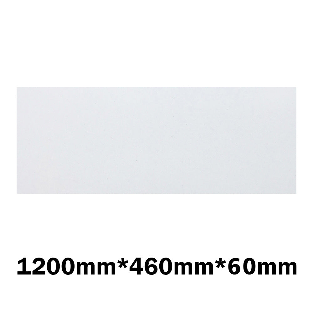 20Mm/40Mm/60Mm Thick Gloss Silk White Stone Top For Above Counter Basins 450-1800Mm 1200Mm X 460Mm /