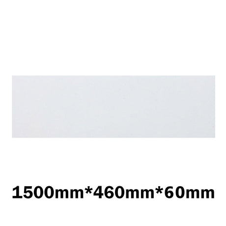 20Mm/40Mm/60Mm Thick Gloss Silk White Stone Top For Above Counter Basins 450-1800Mm 1500Mm X 460Mm /