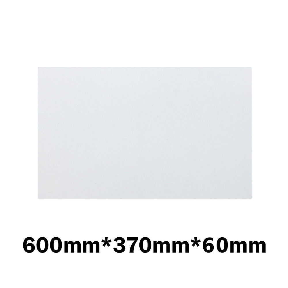 20Mm/40Mm/60Mm Thick Gloss Silk White Stone Top For Above Counter Basins 450-1800Mm 600Mm X 370Mm /