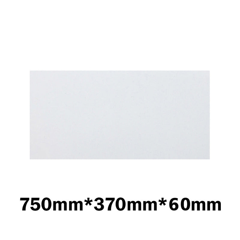 20Mm/40Mm/60Mm Thick Gloss Silk White Stone Top For Above Counter Basins 450-1800Mm 750Mm X 370Mm /