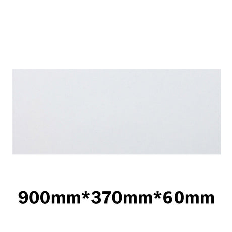 20Mm/40Mm/60Mm Thick Gloss Silk White Stone Top For Above Counter Basins 450-1800Mm 900Mm X 370Mm /