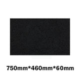 20Mm/40Mm/60Mm Thick Gloss Ink Black Stone Top For Above Counter Basins 450-1800Mm 750Mm X 460Mm /