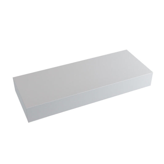 150Mm Thick Gloss Silk White Stone Top For Above Counter Basins 450-1800Mm Vanity Tops