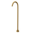 G#1(Gold) Norico Round Floor Mounted Bath Spout Stainless Steel Brushed Gold