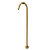 G#1(Gold) Norico Round Floor Mounted Bath Spout Stainless Steel Brushed Gold