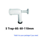 655x385x870mm Avis Back To Wall Toilet Suite Rimless Back/Left and Right Bottom Inlet Cistern Matt White