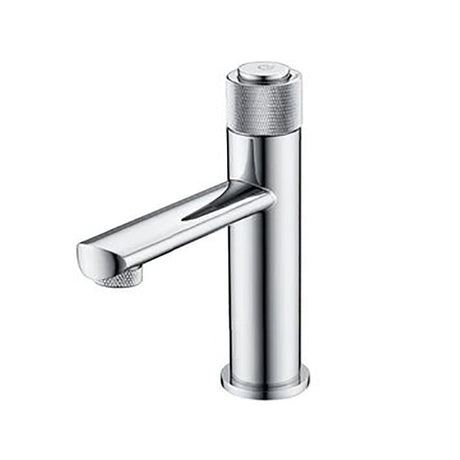 Ceejay Push Solid Brass Basin Mixer Chrome