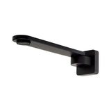 Fienza Empire Matt Black Slim Swivel Solid Brass Bath Spout