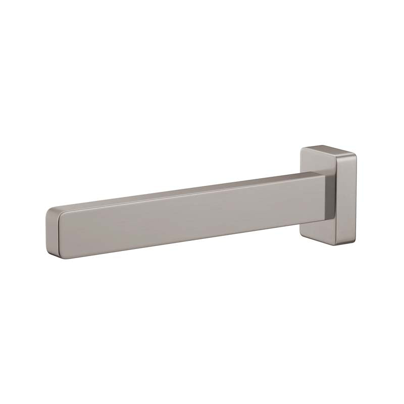 N#1(Nickel) Fienza Sansa Brushed Nickel Solid Brass Wall Spout For Bathroom Spouts