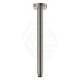 N#1(Nickel) Fienza 300Mm Stainless Steel Round Brushed Nickel Ceiling Shower Dropper Arms