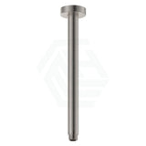 N#1(Nickel) Fienza 300Mm Stainless Steel Round Brushed Nickel Ceiling Shower Dropper Arms