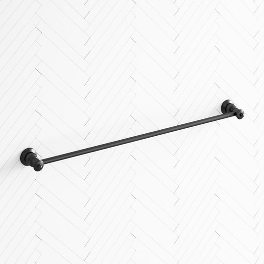 Fienza Lillian Towel Rail Matte Black Rails