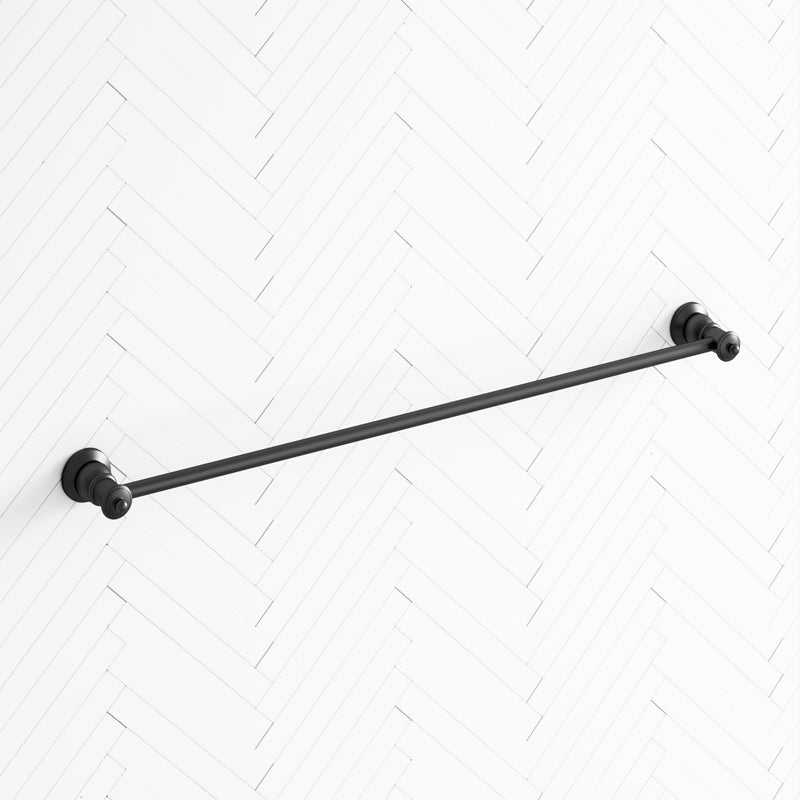 Fienza Lillian Towel Rail Matte Black Rails