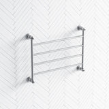 Fienza Lillian Heated Towel Rail 600Mm 4/6/9 Bars Chrome Rails