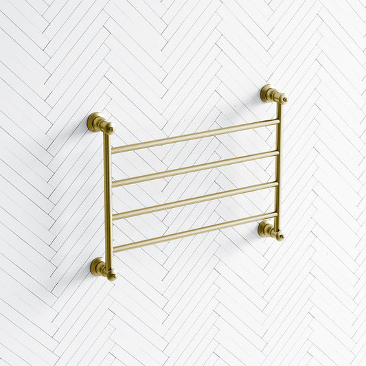 G#2(Gold) Fienza Lillian Heated Towel Rail 600Mm 4/6/9 Bars Rails