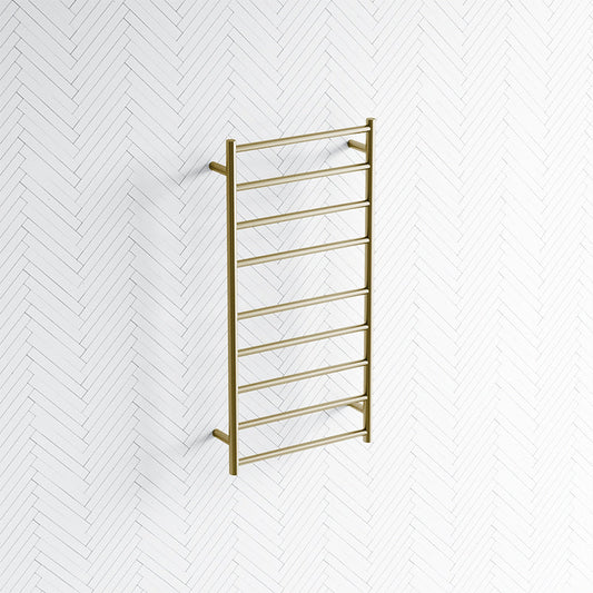 G#2(Gold) Fienza Isabella Urban Brass Heated Towel Rail 7/8/9 Bars Rails