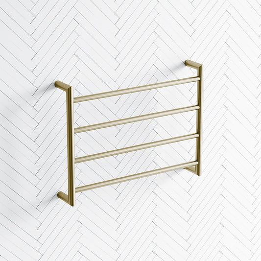 G#2(Gold) Fienza Kaya Heated Towel Rail 600Mm 4/6/9 Bars Rails