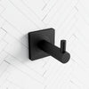 Fienza Sansa Robe Hook Matte Black Hooks